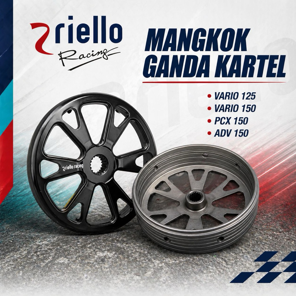 Mangkok Ganda Kartel Lurus / Mangkok Ganda Kartel garis / Mangkok Ganda / Mangkok Ganda Anti gredeg 