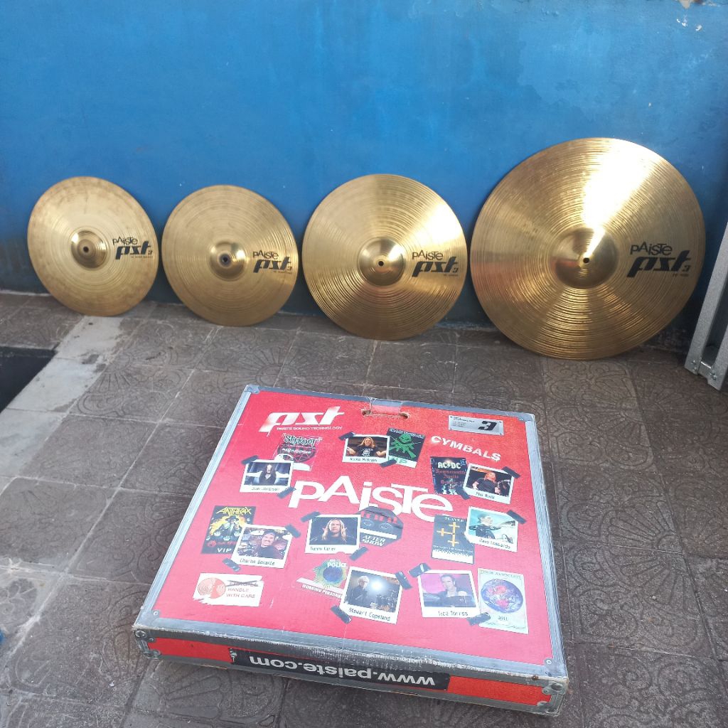 Cymbal set Paiste Pst3