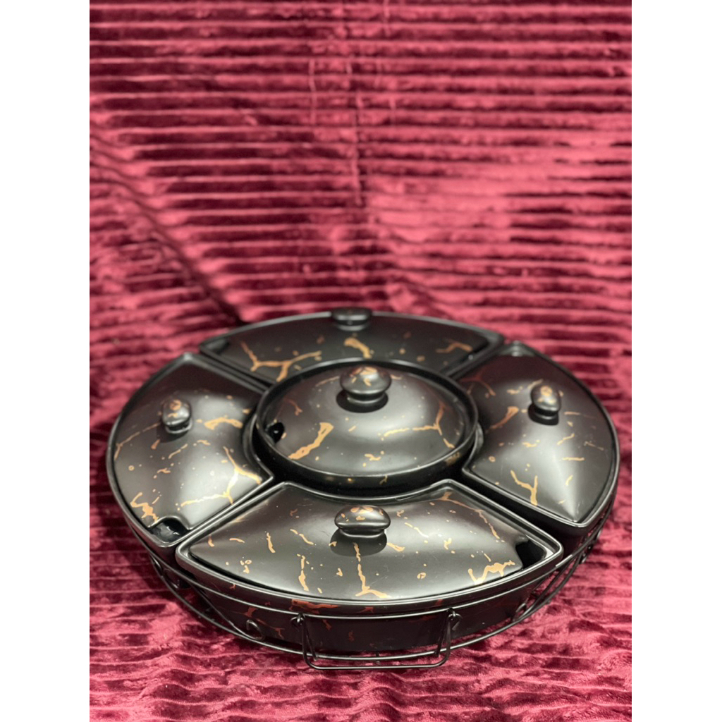 VICENZA PRASMANAN PUTAR MARBLE Hitam/Putih/PinkBM472