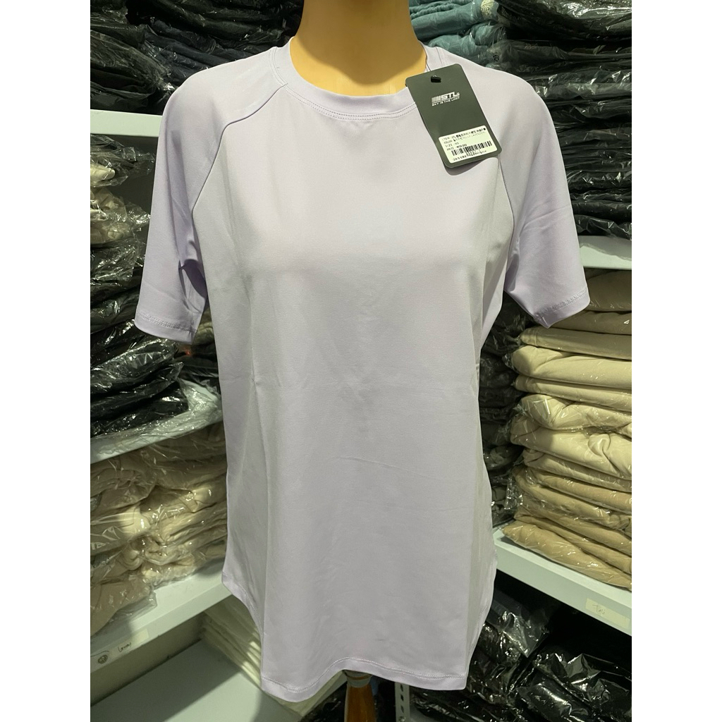 STL kaos wanita olahraga plyester92% jersey