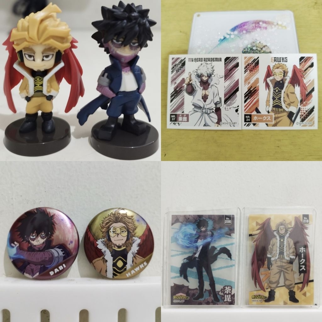 Boku No Hero Academia - Surprise Egg Blind Boxes - Furuta - Sticker - Mini Badge - Clear Card - Rubb