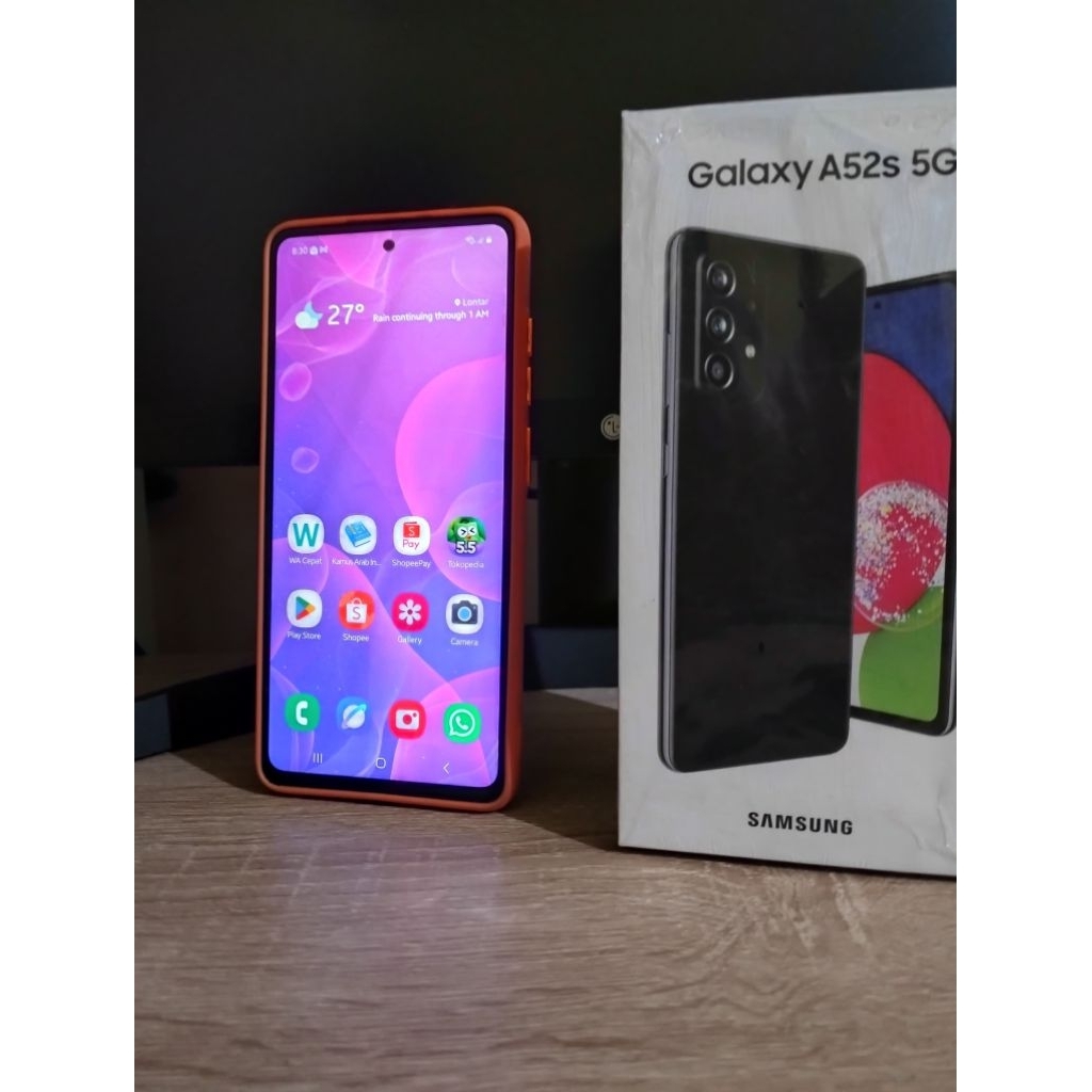 Samsung Galaxy A52s 5G Fullset Mulus