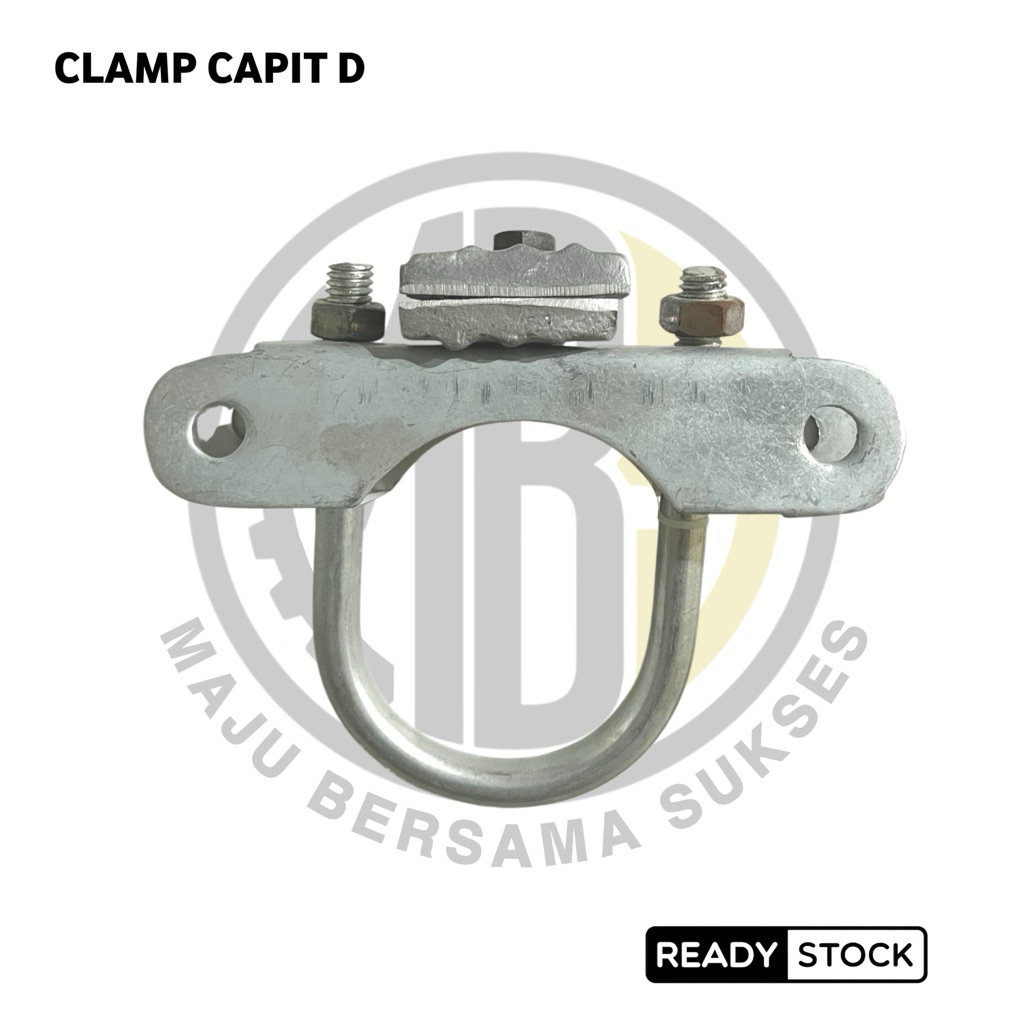 Clamp Capit D - Suspension Capit - Klem Capit - Clamp D - Klem Tiang - Hrwl - Fiber Optik - Kabel Ad