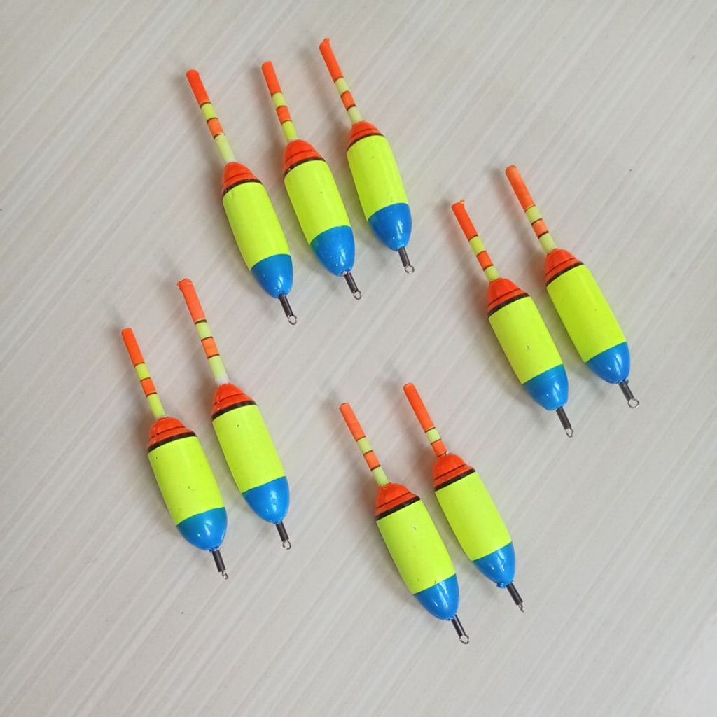 Pelampung pancing kleman starlet warna hijau