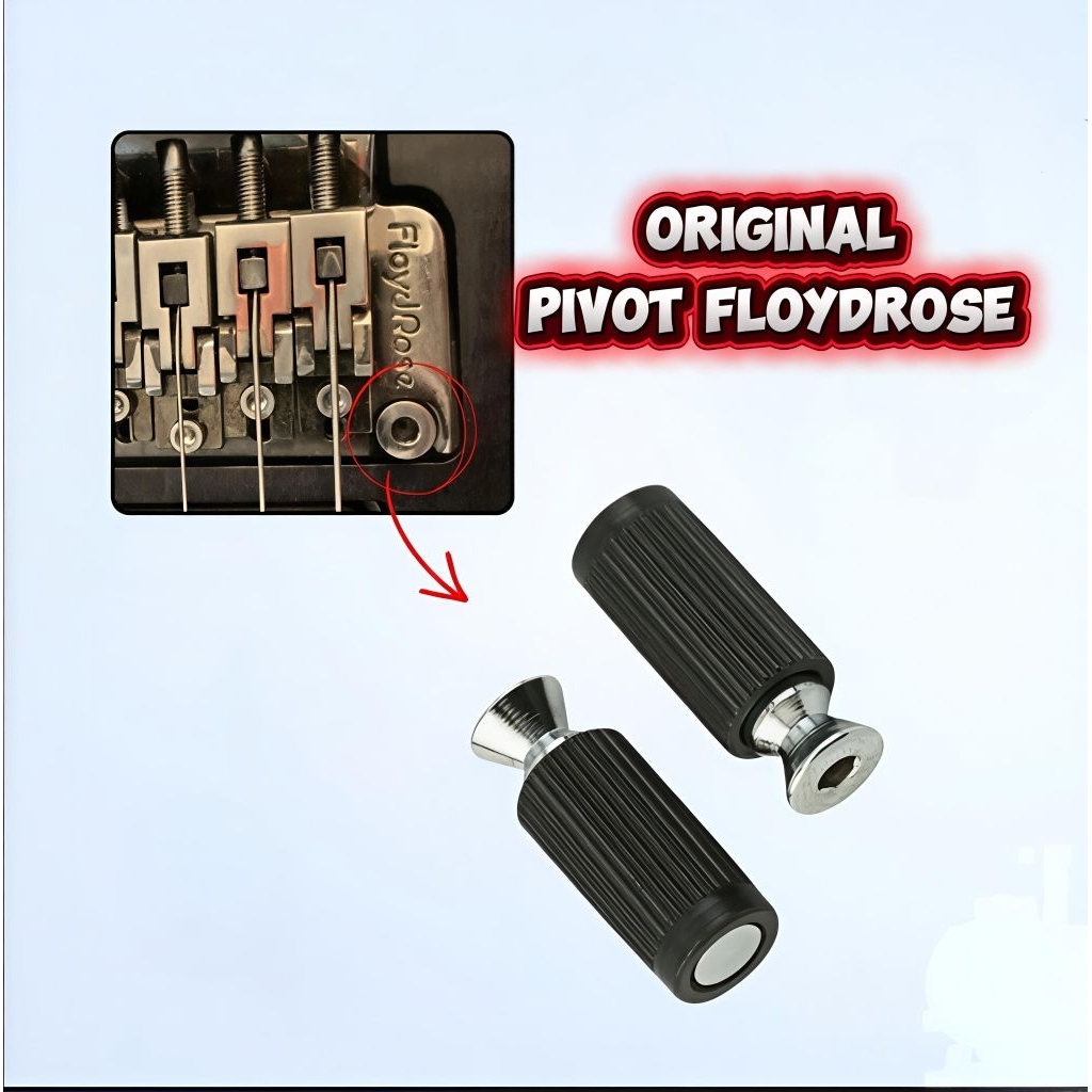 ORIGINAL PIVOT TREMOLO FLOYDROSE HARGA SEPASANG TREMOLO FLOYD ROSE TREMOLO GITAR ELEKTRIK