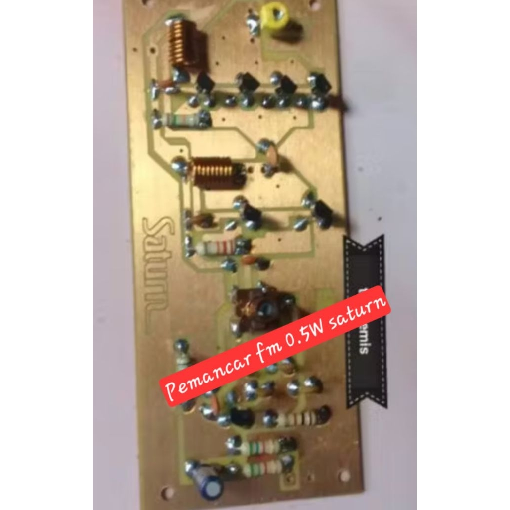 pemancar fm 0.5w saturn kenangan kuat
