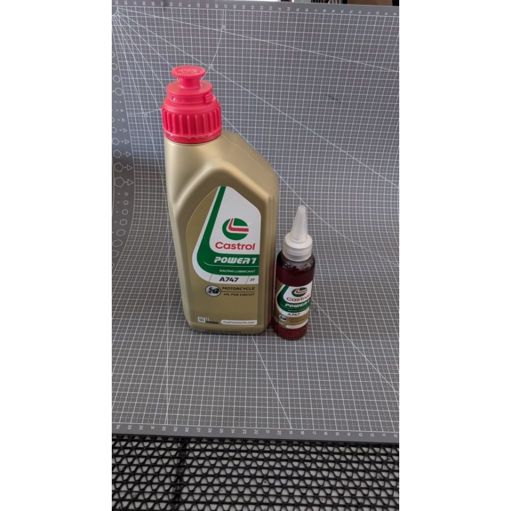 OLI SAMPING CASTROL A747 REPACK 100 ML ORIGINAL 100%