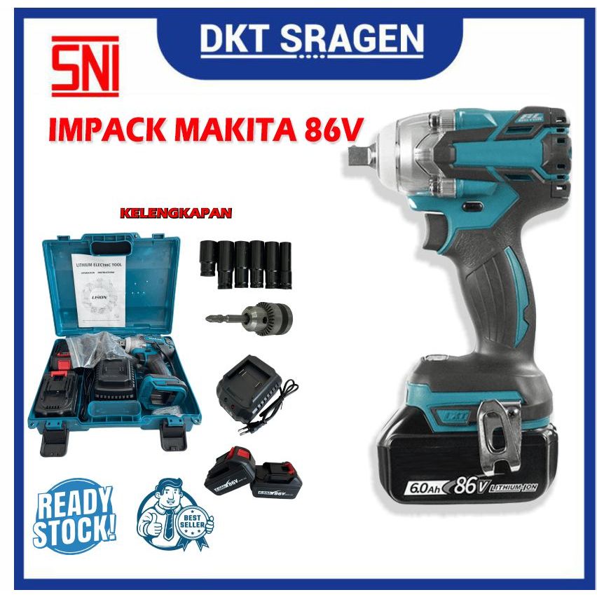 IMPACT MAKITA BATREY TAHAN LAMA DAN TORSI BESAR