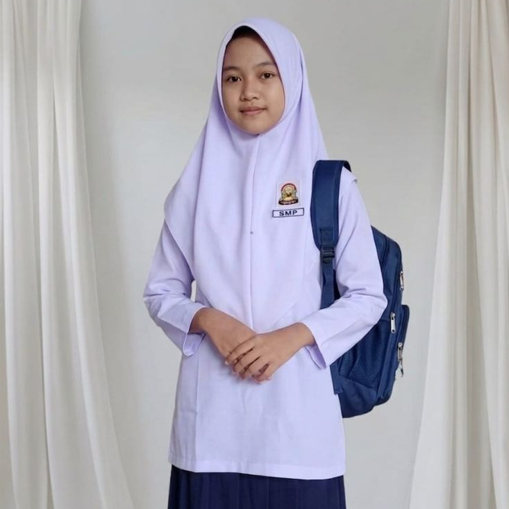 Baju Kurung Anak Sekolah Perempuan Muslim SD/Mis,SMP/Mts, SMA/MAN Model Tunik