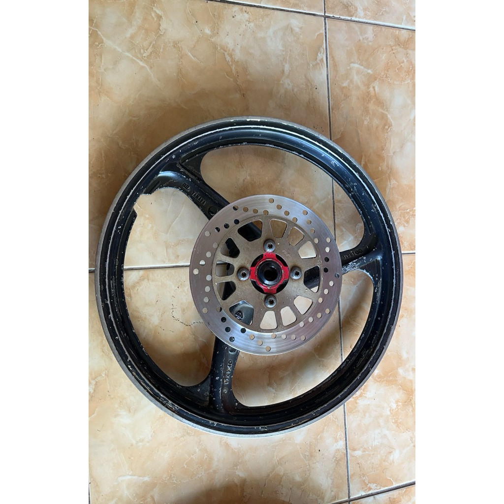 VELG DEPAN ORIGINAL YAMAHA ENKEI VEGA Z R LAMA / FIZ R