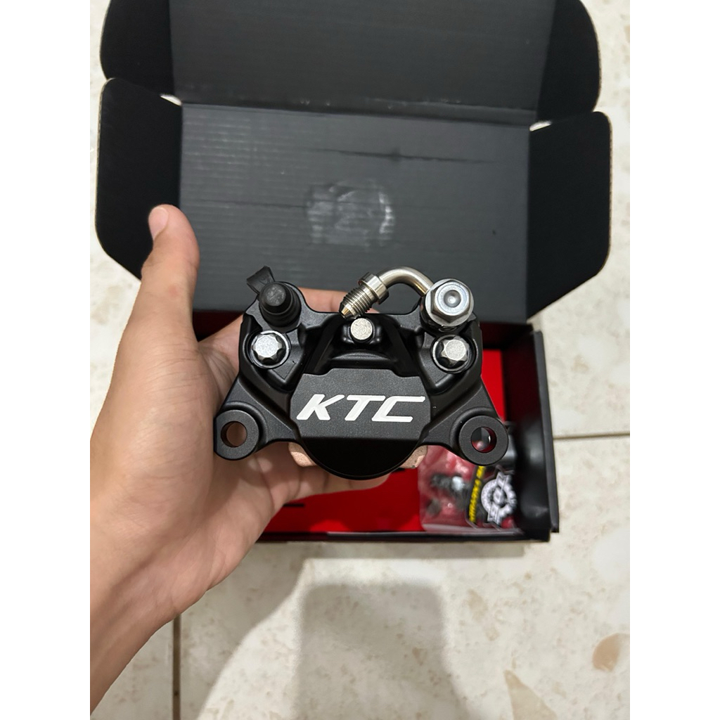 KALIPER PALA BABI  KTC RACING 2 PISTON SLIM KTC RACING ORIGINAL + BREK