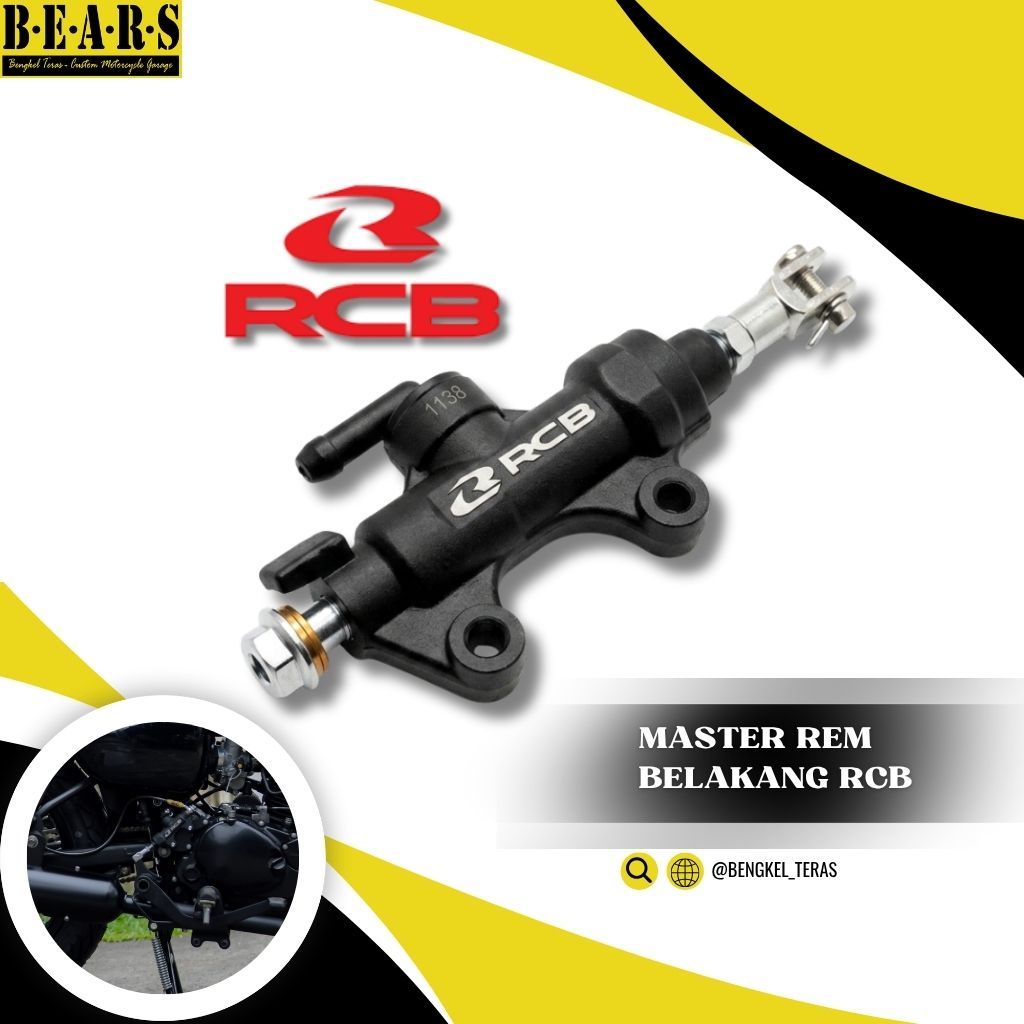 master rem Cakram Belakang RCB