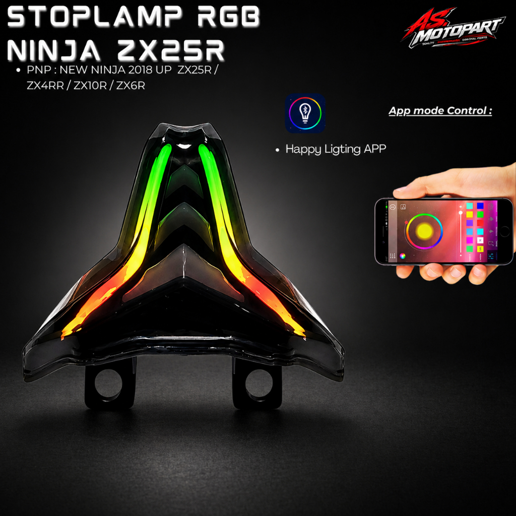 LAMPU STOP LAMP ZX25R NEW NINJA 2018 UP ZX10R ZX4RR ZX6R STOPLAMP RACEPRO FOR KAWASAKI NINJA