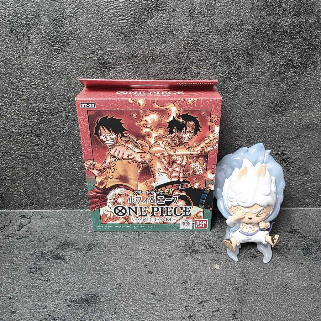 One Piece Starter Deck ST-30 ST30 TCG Card Game Luffy Ace Kartu Japan Sealed