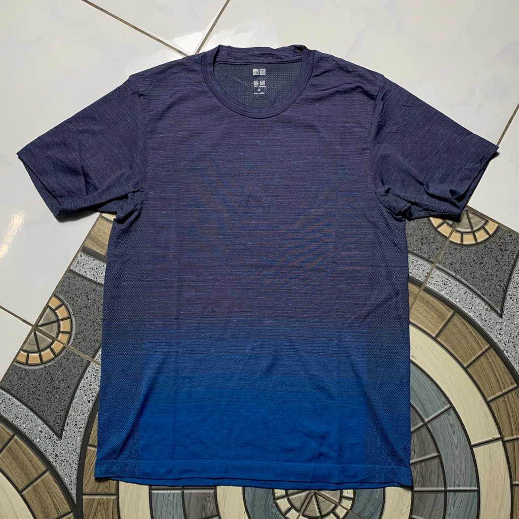 Jersey Running Uniqlo Twotone Dry-ex Odor-control size M