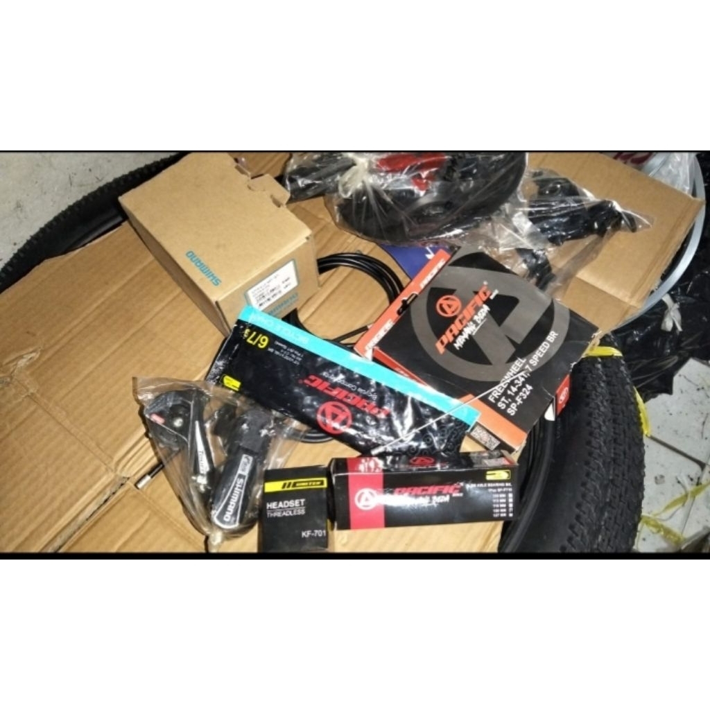 Grupset Sepeda Mtb Federal Gigi 7speed