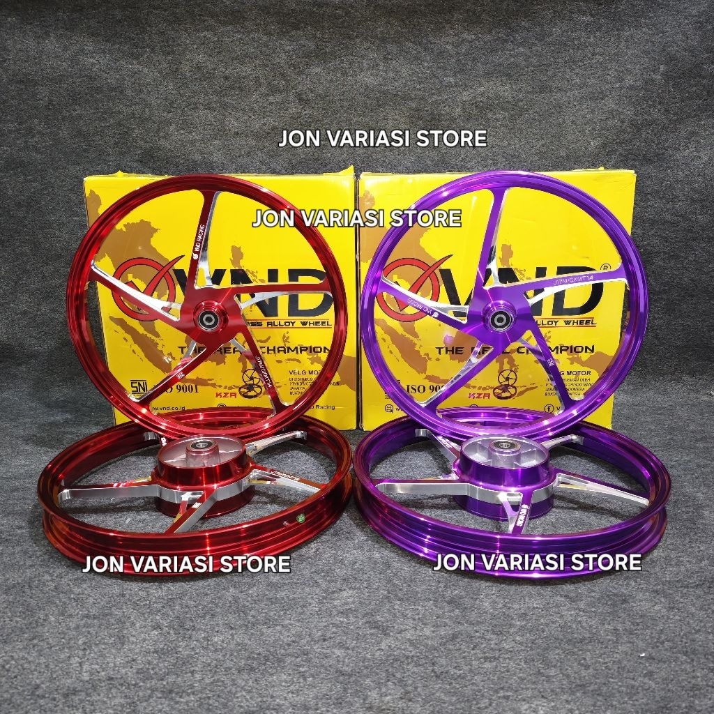 VELG RACING ORIGINAL VND KZR 140x17 160x17 RING 17 JUPITER Z JUPITER MX OLD VEGA ZR F1ZR VELG RACING