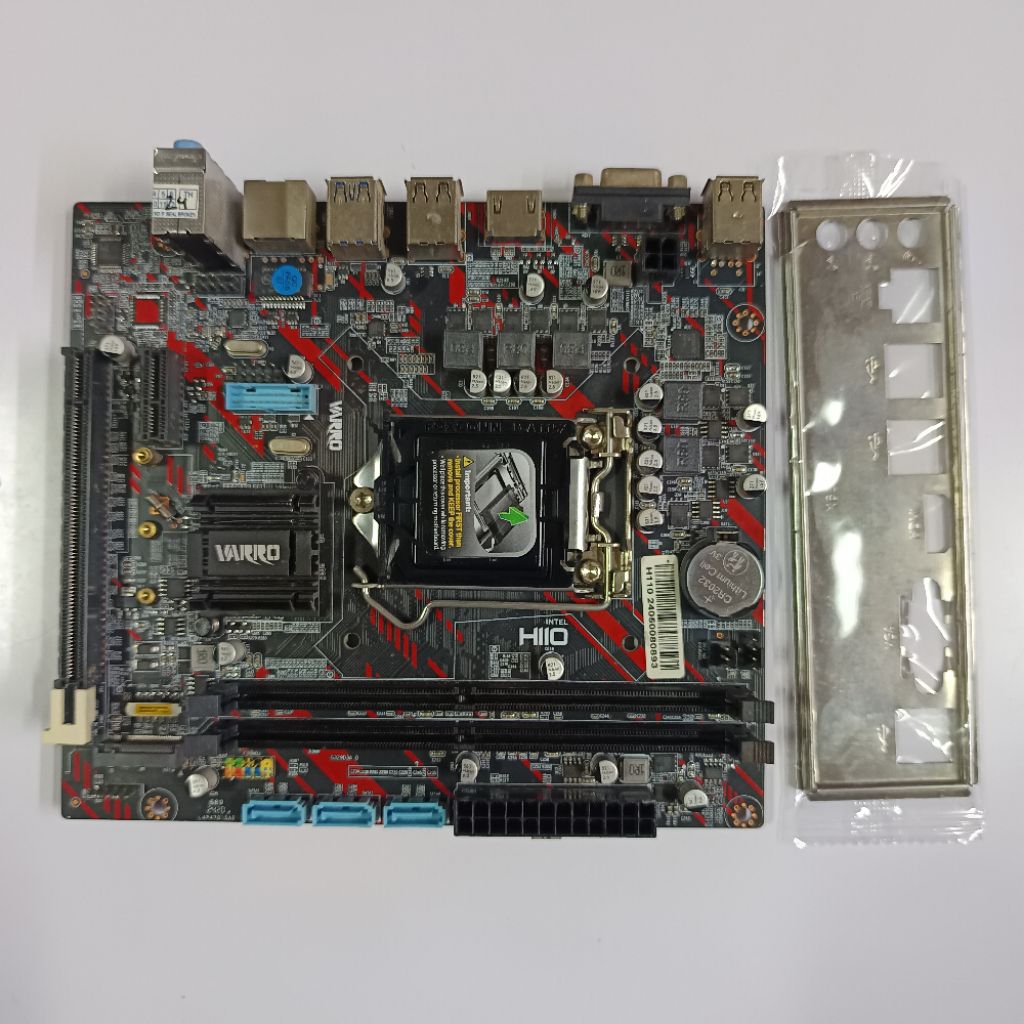 mainboard motherboard h110 varro second support prosesor gen 6 dan 7 mini itx