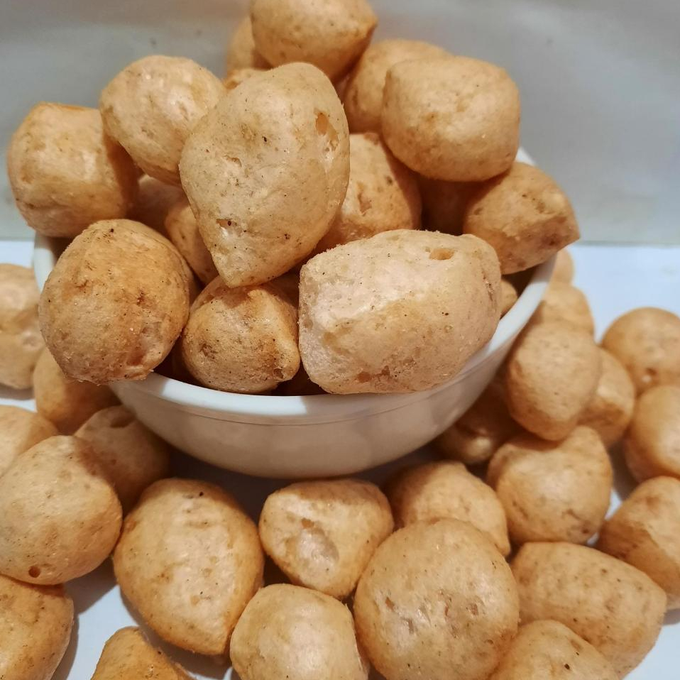 KERUPUK IKAN BULAT ASLI PALEMBANG GARING GURIH 50 GRAM