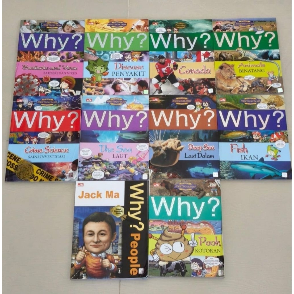 Buku WHY Series (Preloved)