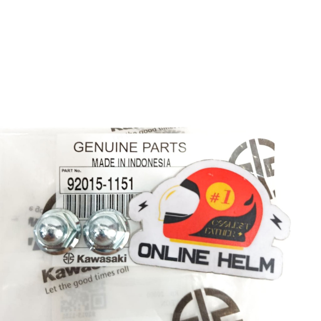 MUR HEAD MUR BAUT TANAM BLOK NINJA RR R SS KAWASAKI ORIGINAL