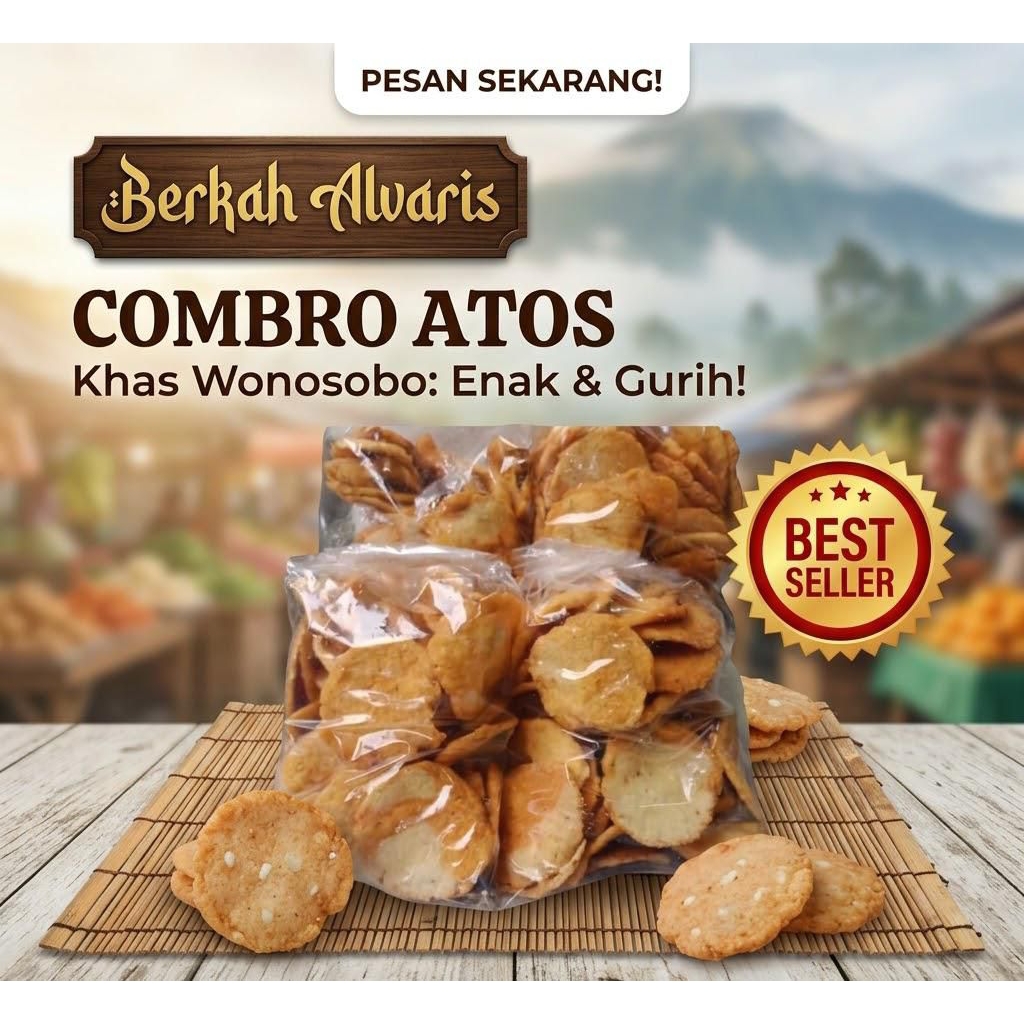 Combro atos-keripik combro wonosobo 250/350 gram