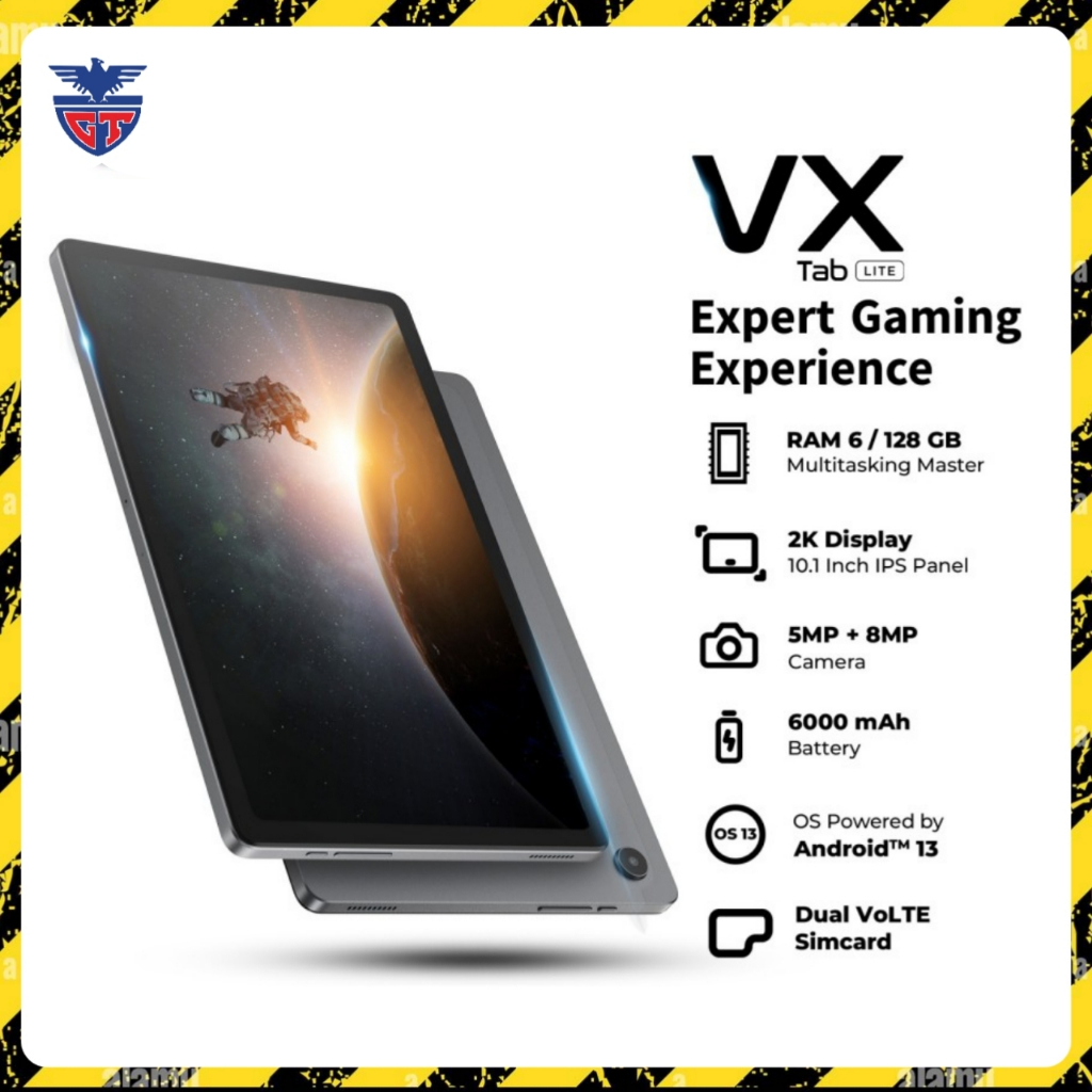 ADVAN TAB VX LITE ram 8/256GB Tablet 10.4” garansi resmi