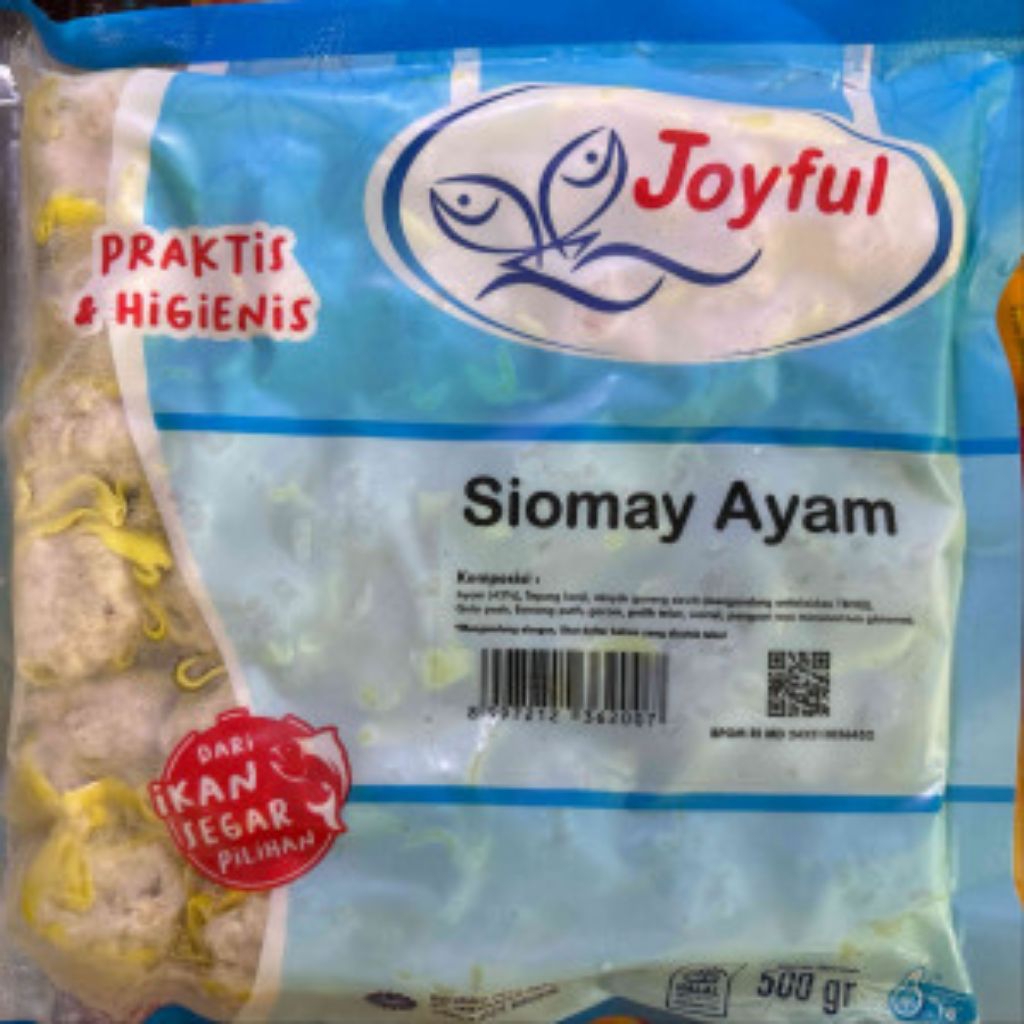 Joyful Siomay Ayam & Siomay Udang (250/500/900gr)