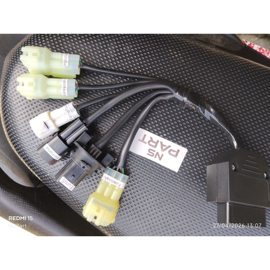 Adaptor Diagnostik Obd 2 Lengkap Scanner Motor Injeksi Custom 6 Soket