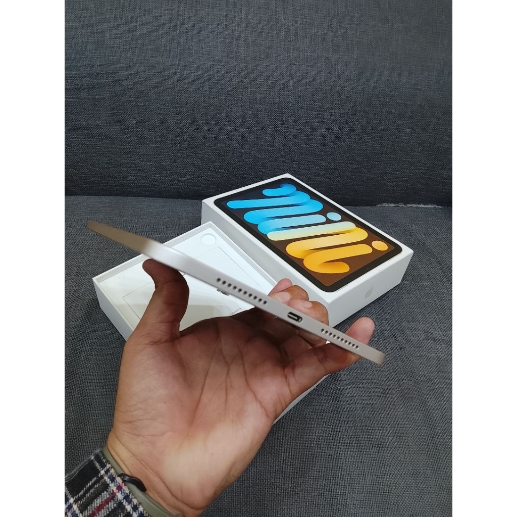 iPad Mini 6 64Gb Fullset Original Mulus