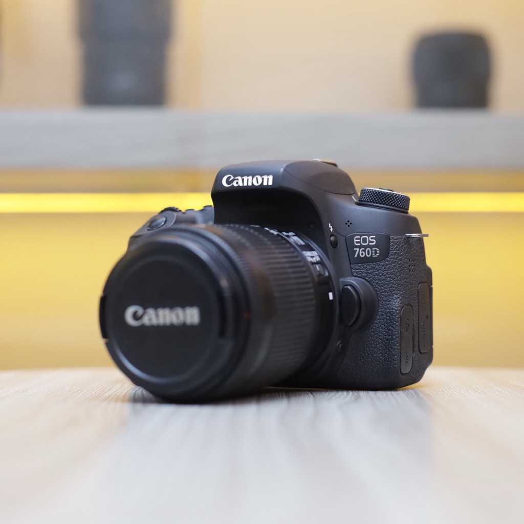Canon EOS 760D Kit 18-55mm STM - Kamera DSLR - CANON - 760D