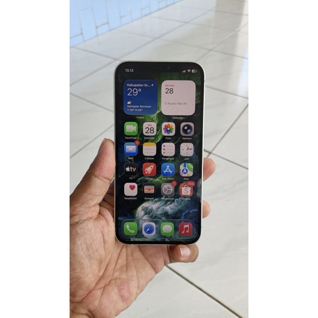 iphone 12 128gb ibox bekas mulus fullset