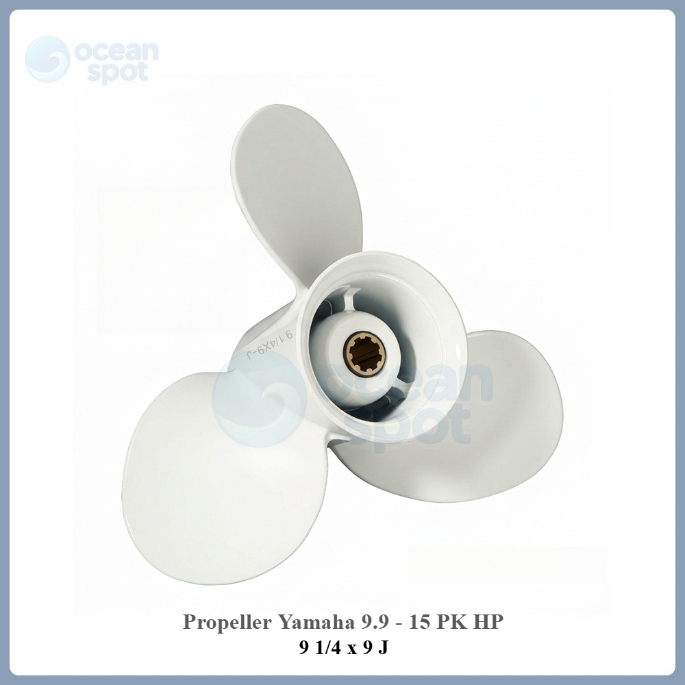 Propeller / Baling / Kipas Mesin Tempel Yamaha 15 PK HP ( ocean spot )