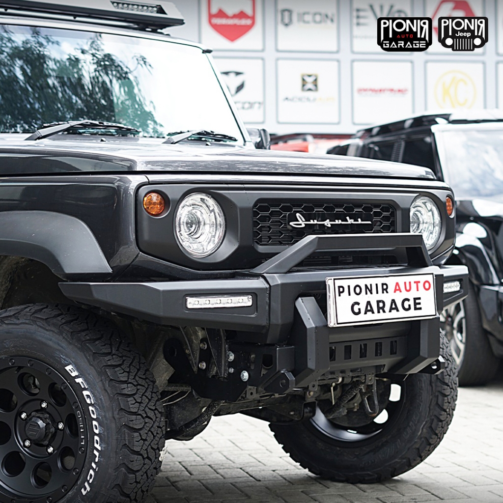 Bemper Besi Depan New Jimny 2019 Bumper Aksesoris Jip Jimny Sierra Front Bumper