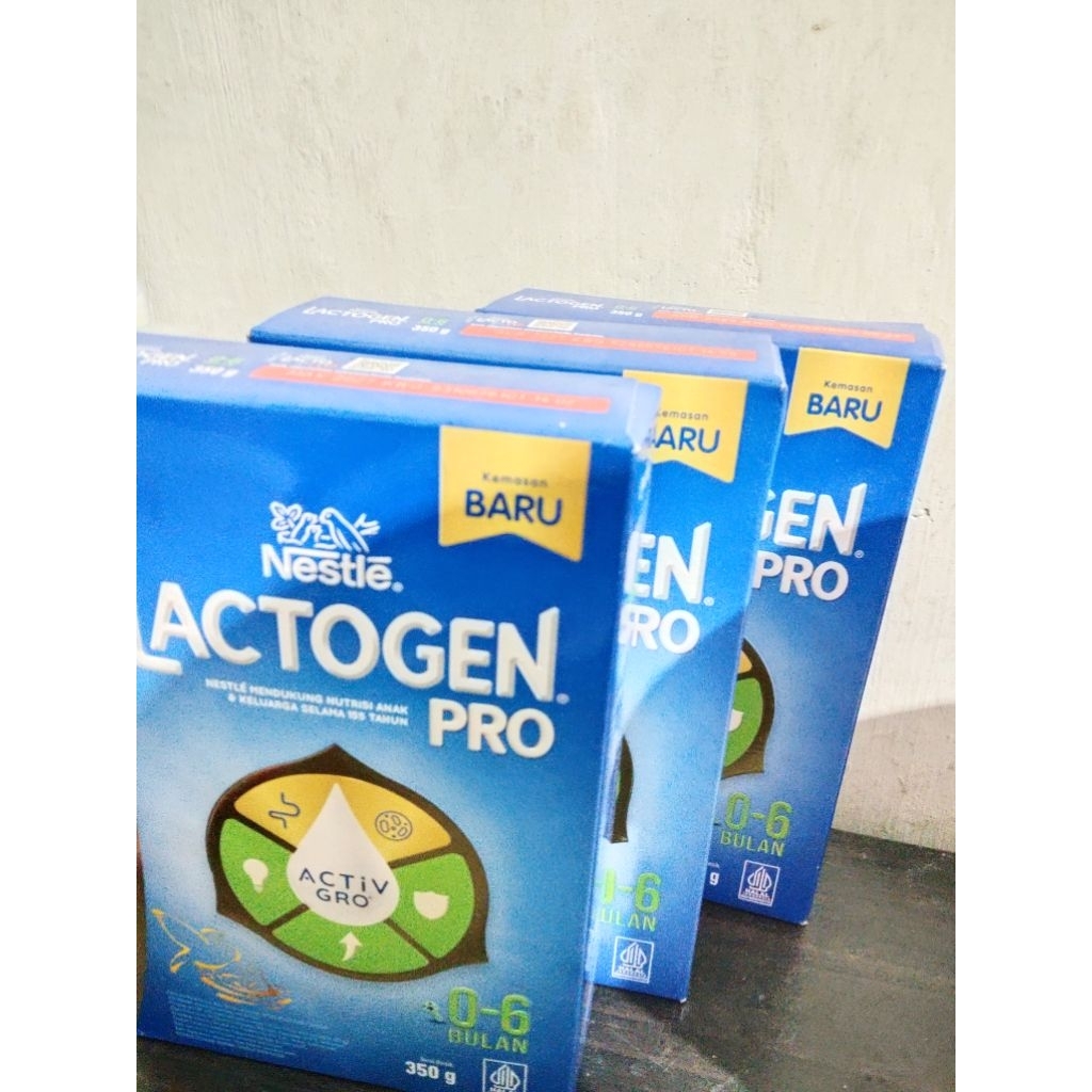 LACTOGEN 0-6 BULAN 350gr (3 BOX)