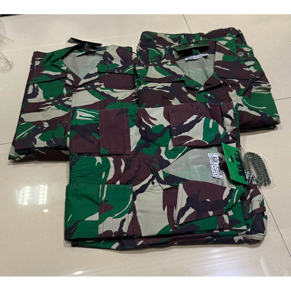 SERAGAM PDL TNI AL Original Sritex
