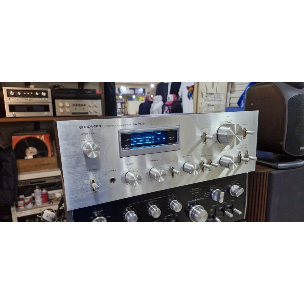 integrated amplifier Blue line Pioneer SA 680