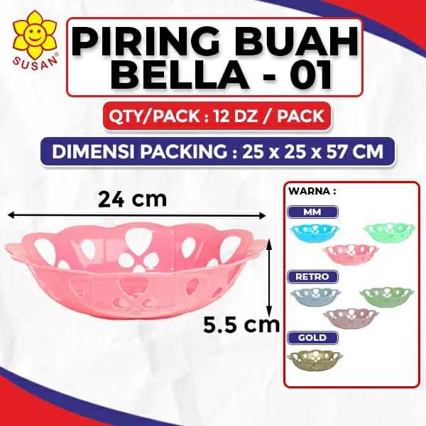 Tempat Buah Piring buah Wadah Saji Buah TB 120 Golden Sunkist