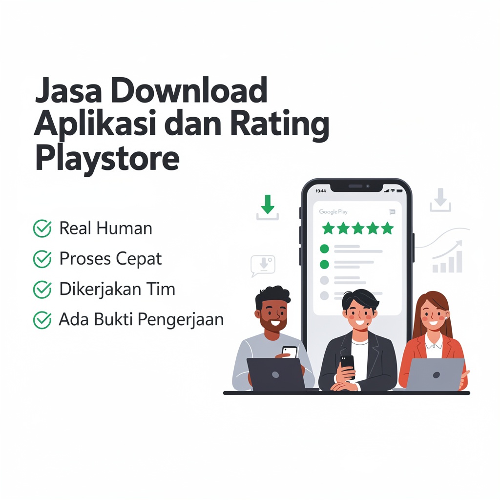 Jasa Rating Aplikasi Playstore | Review Aplikasi Playstore | Ulasan Aplikasi Playstore | Download Ap