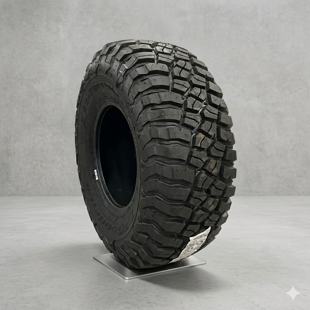 BAN MOBIL PACUL MT MERK BF GOODRICH MUD TERRAIN M/T KM3 285 70 R18 BAN OFFROAD IMPORT RING 18