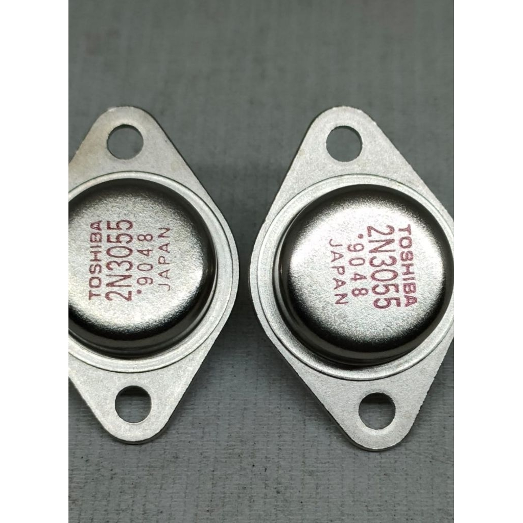 (BARU) TRANSISTOR JENGKOL TOSHIBA 2N3055 ASLI Harga Per Satuan Barang Sudah Langka