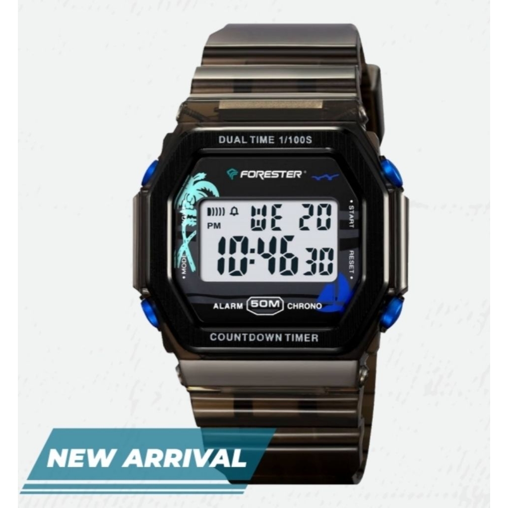 Jam Tangan Forester JTF 2043 Digital Watch Forester
