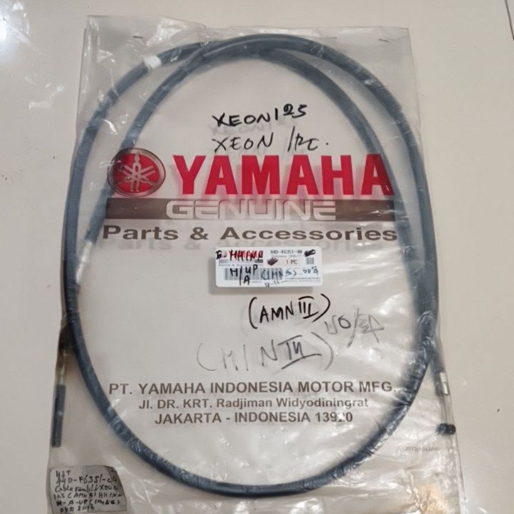 Kabel Rem Belakang Xeon Rc Original