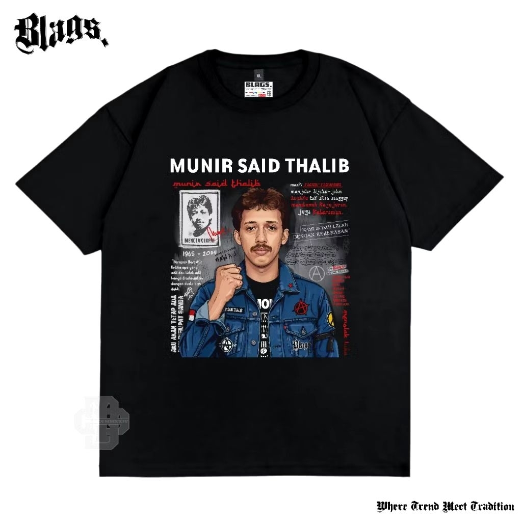 Kaos Munir Said Thalib