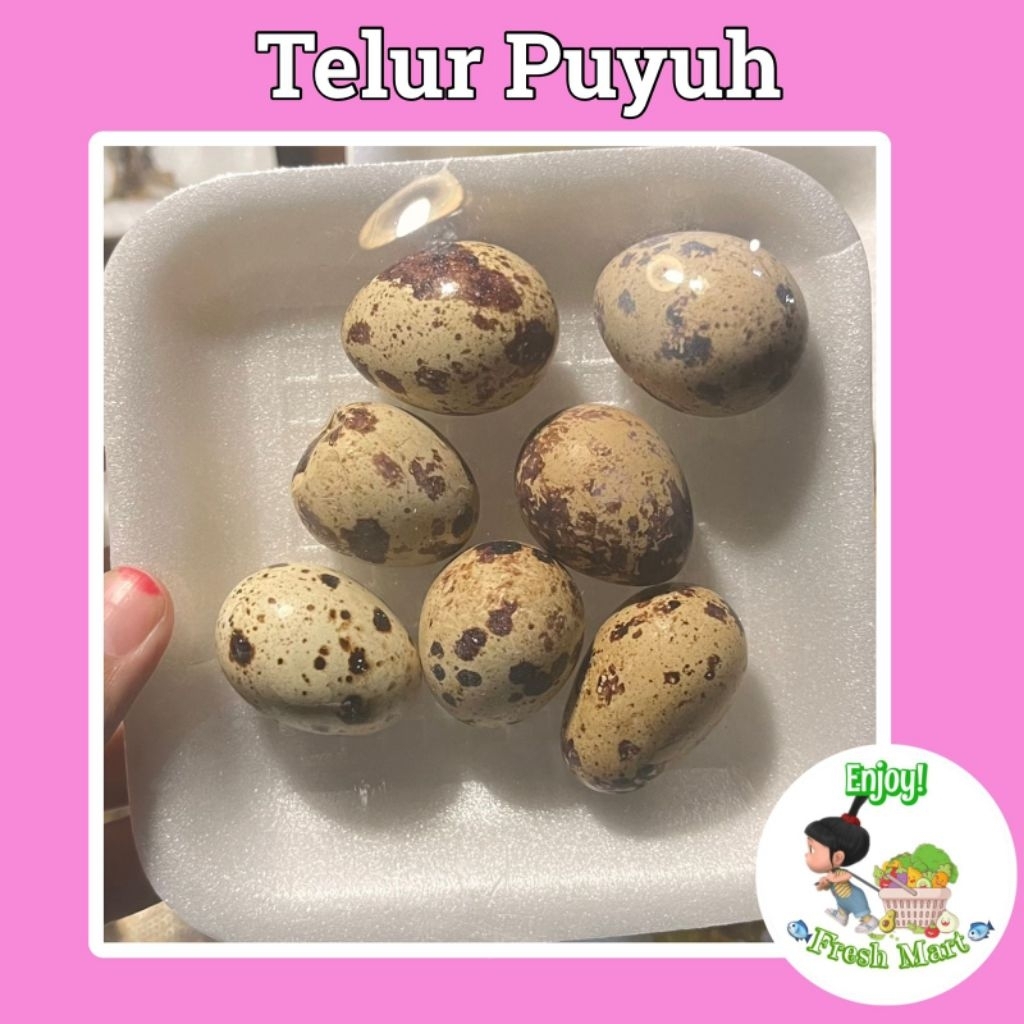 Telur puyuh Mateng enjoy
