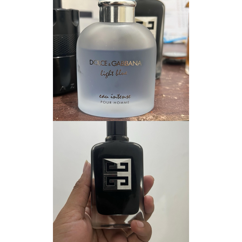bundling givenchy dan d&g parfum