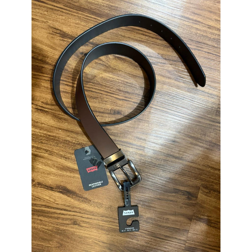 gesper LEVIS belt original kulit asli reversible