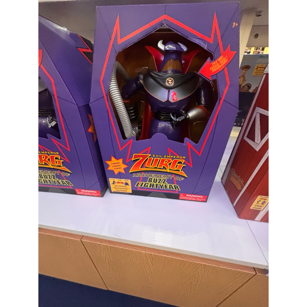 Disney Store original ZURG EVIL EMPEROR ARCHENEMY OF BUZZ LIGHTYEAR
