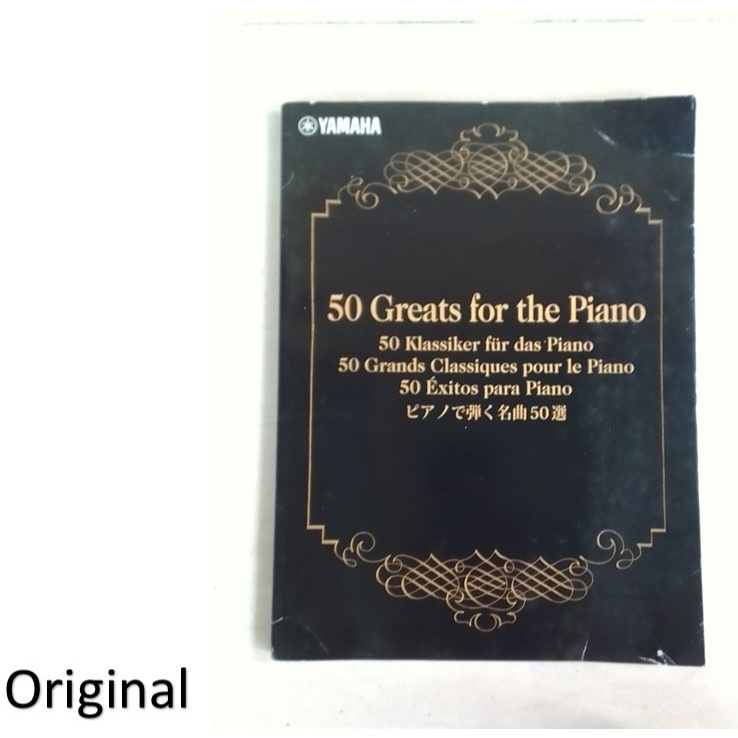 50 Greats For The Piano  by Yamaha klasik