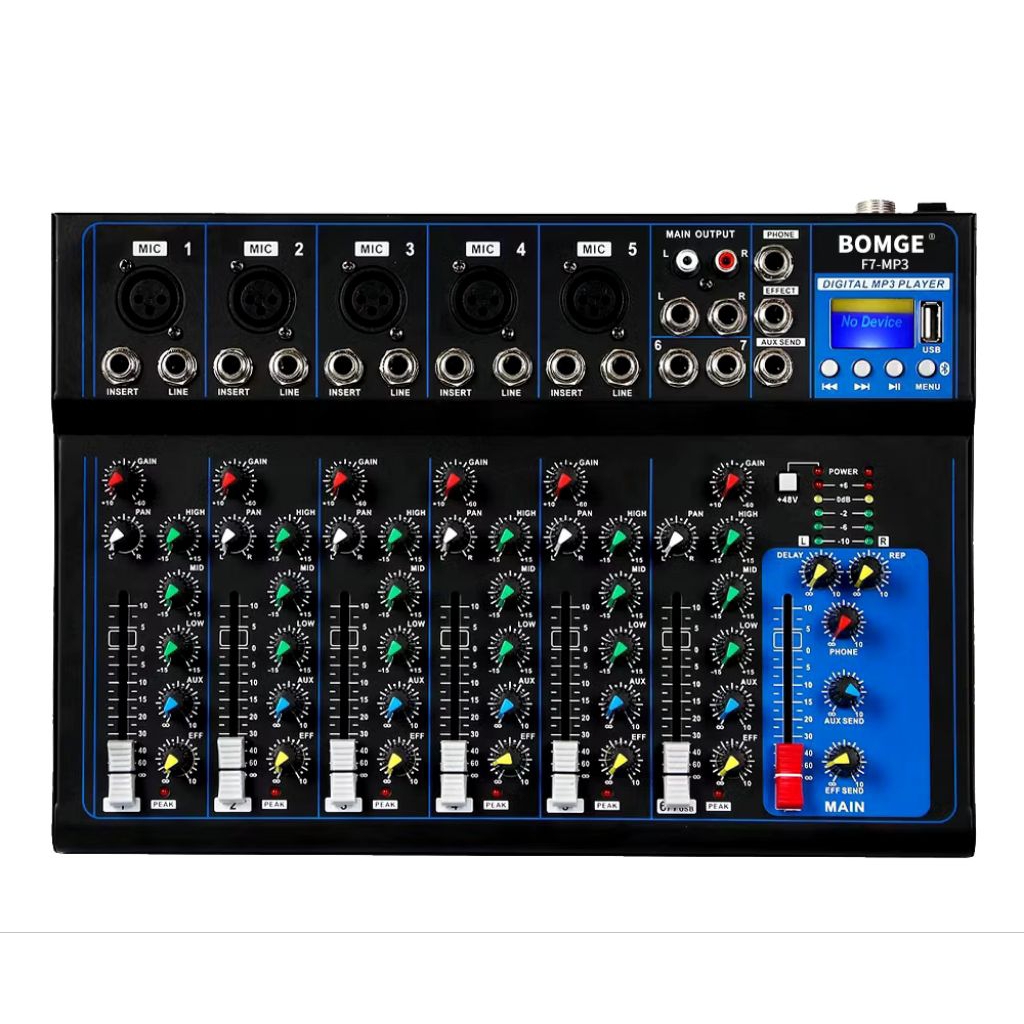 Mixer Audio Profesional F7